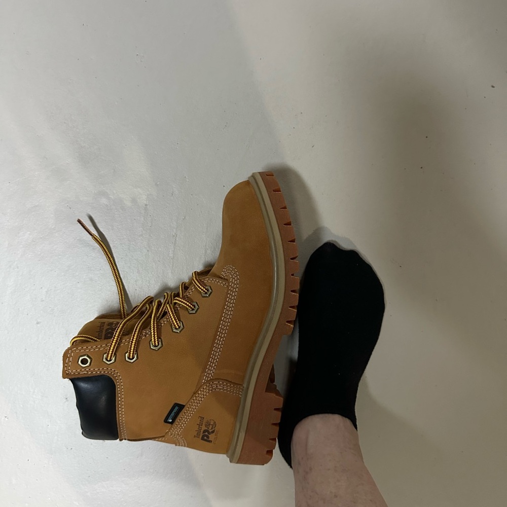 Timberland PRO Men's Tan Leather Boots - Picture 10 of 10